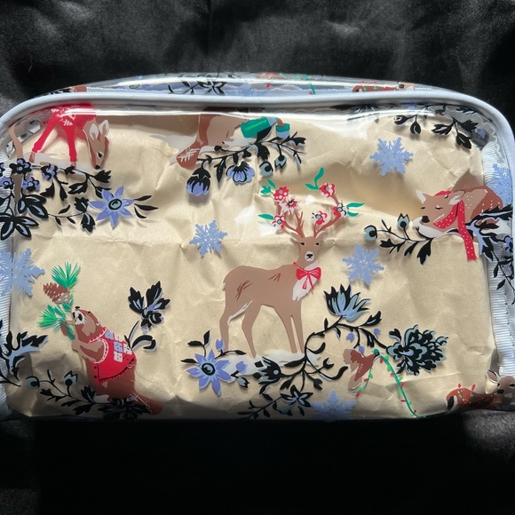 Vera Bradley Holiday Makeup Bag - Picture 3 of 5